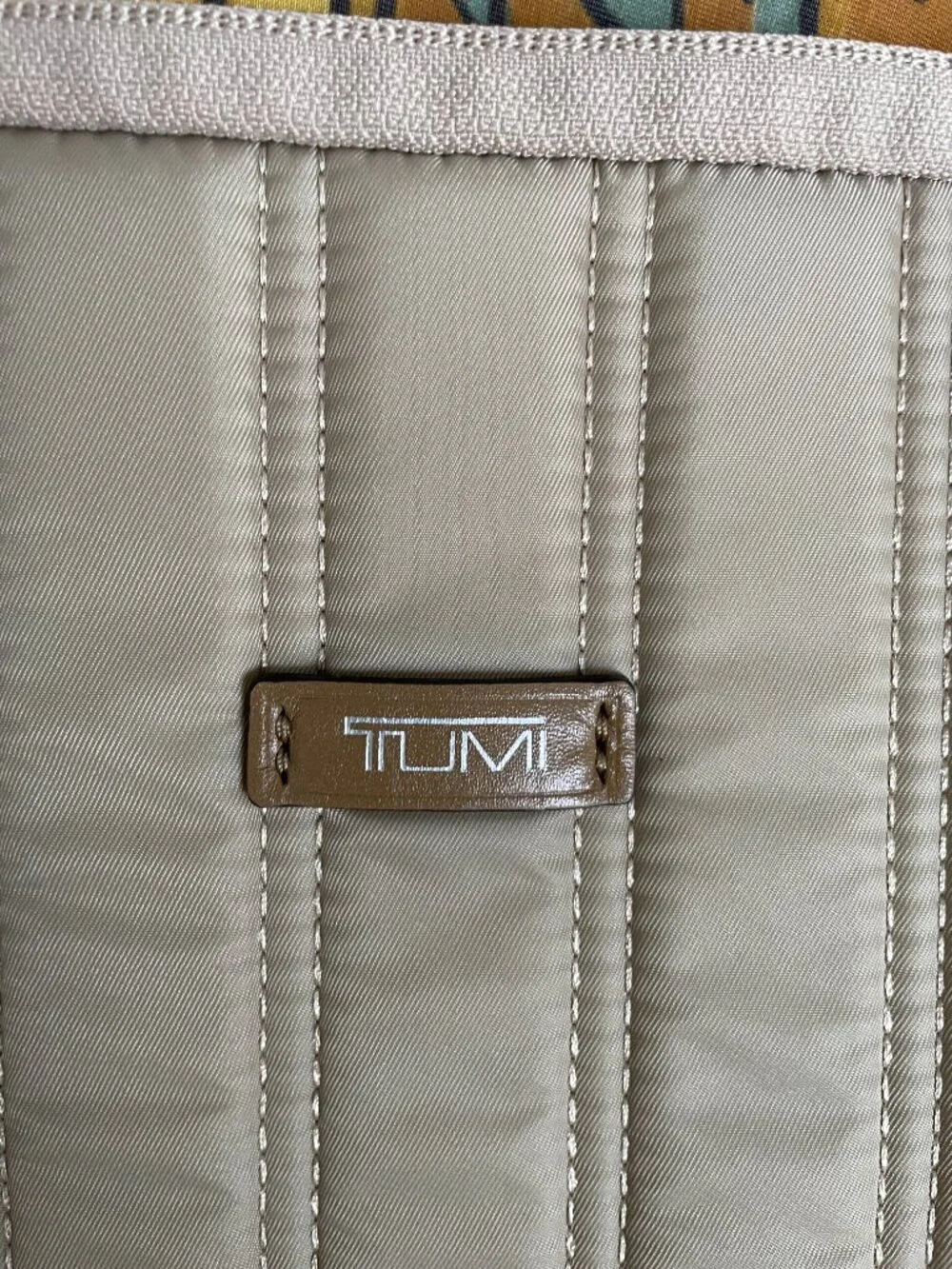 Tumi New Quilted Zip Laptop Case or Document Case